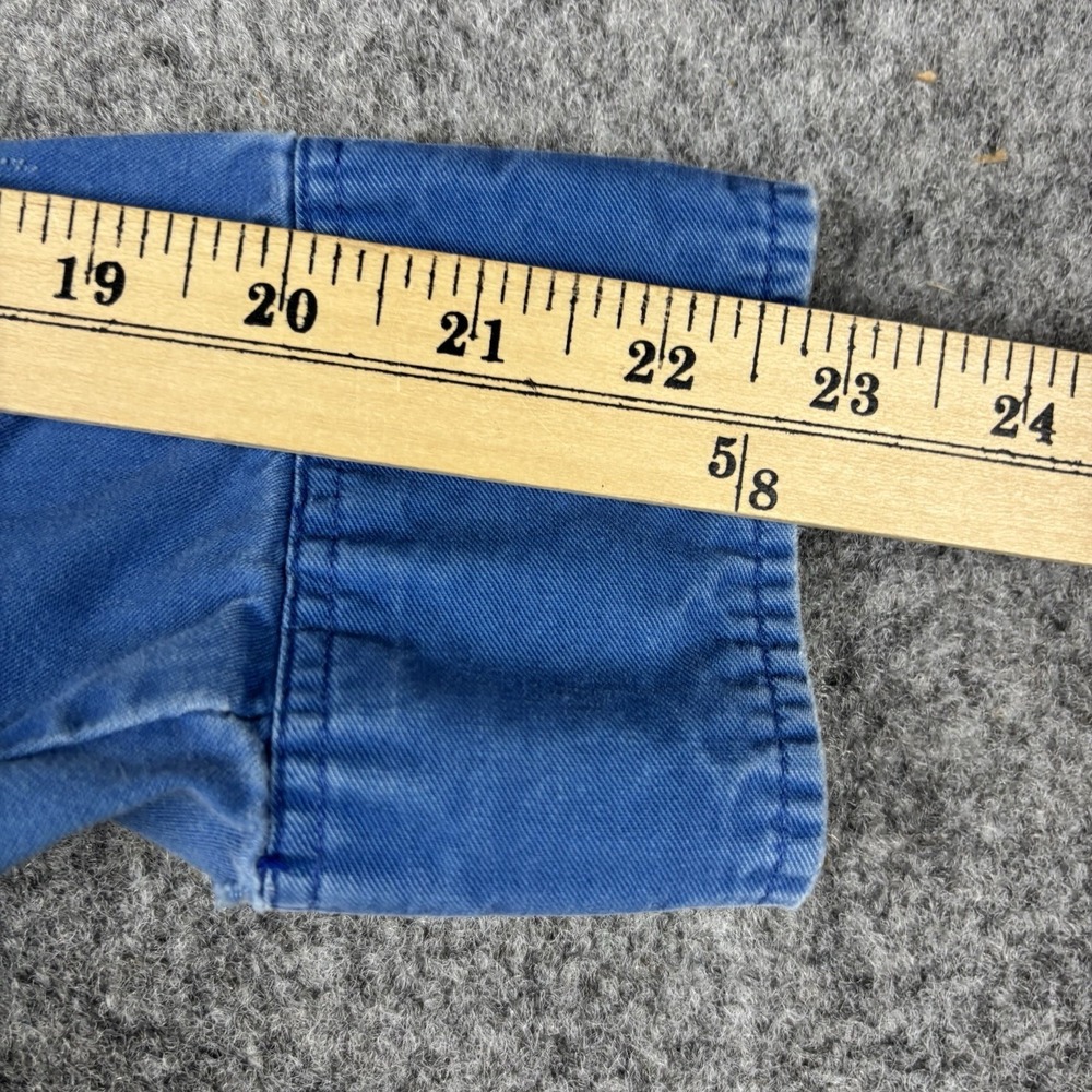 Vintage Wrangler Shirt Men's XL 16-34 X Long Tails Blue Button Up Work Western - Picture 10 of 13